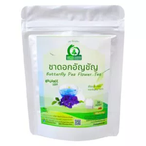 ชาดอกอัญชัญ butterfly pea flower tea