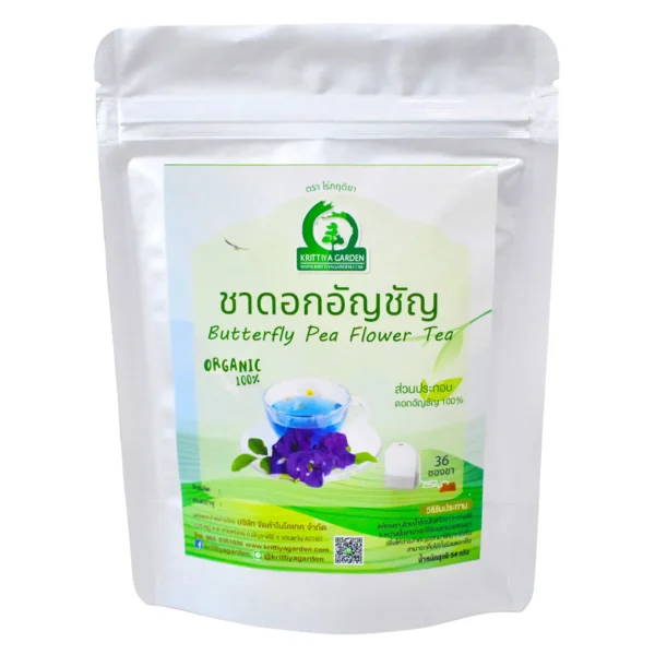 ชาดอกอัญชัน 36 ซองชา