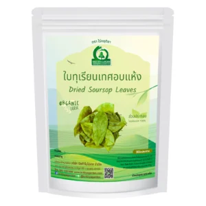 ใบทุเรียนเทศอบแห้ง
