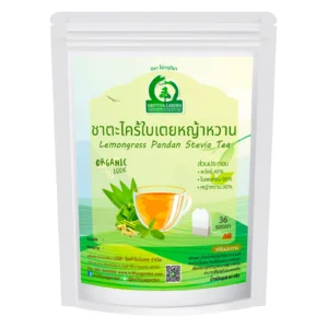 ชาตะไคร้ใบเตยหญ้าหวาน 36 ซองชา