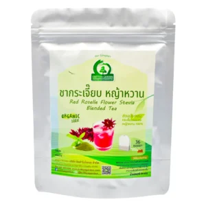 ชากระเจี๊ยบแดงผสมหญ้าหวาน 36 ซองชา