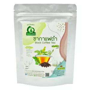 ชากาแฟดำ ตราไร่กฤติยา ขนาด 36 ซองชา