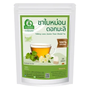 ชาใบหม่อนผสมดอกมะลิ 36 ซองชา