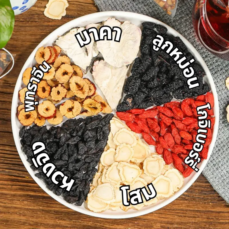 ส่วนประกอบของชาจีนกล่องดำ