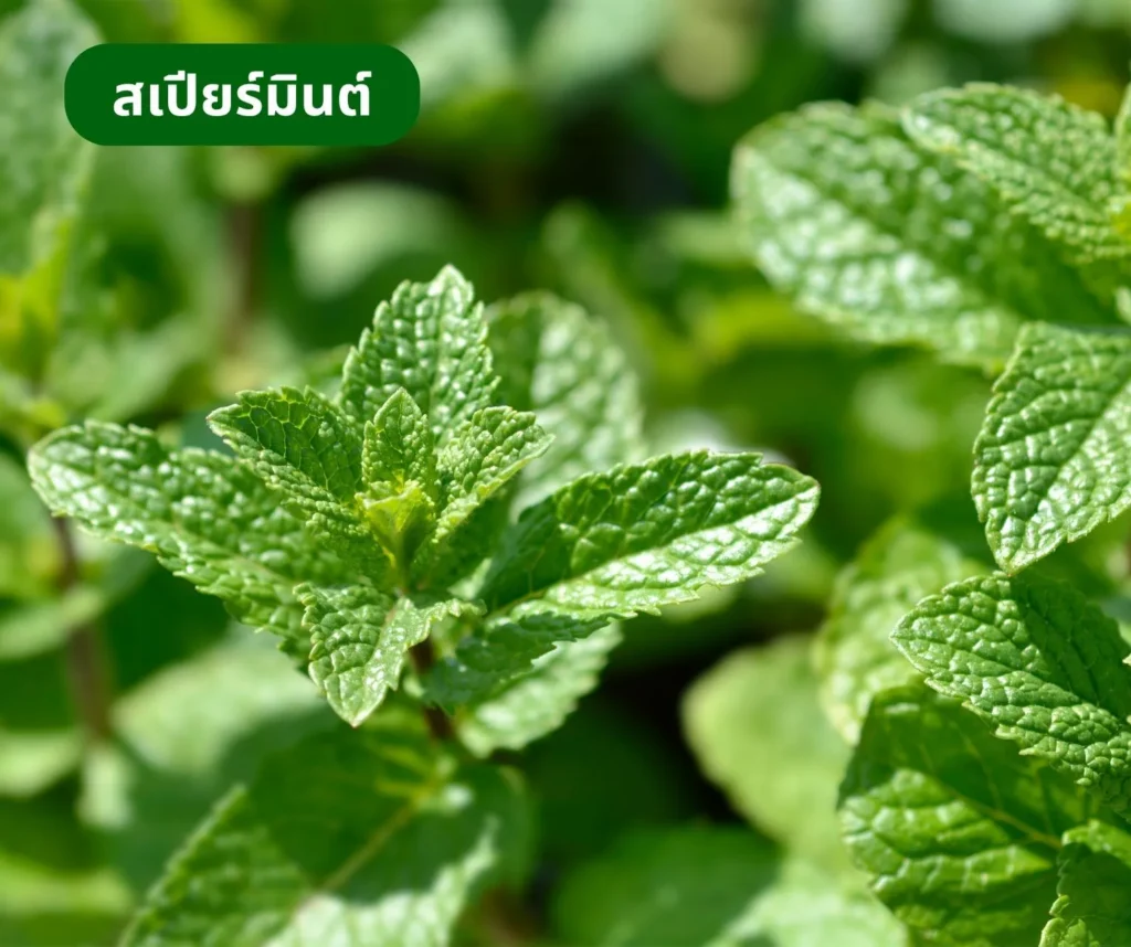 ต้นสเปียร์มิ้นต์