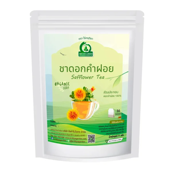 ชาดอกคำฝอย 36 ซองชา