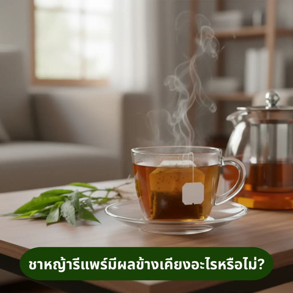 ชาหญ้ารีแพร์มีผลข้างเคียงอะไรหรือไม่