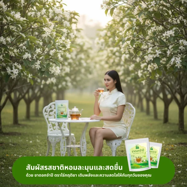 ดื่มชาดอกจำปี