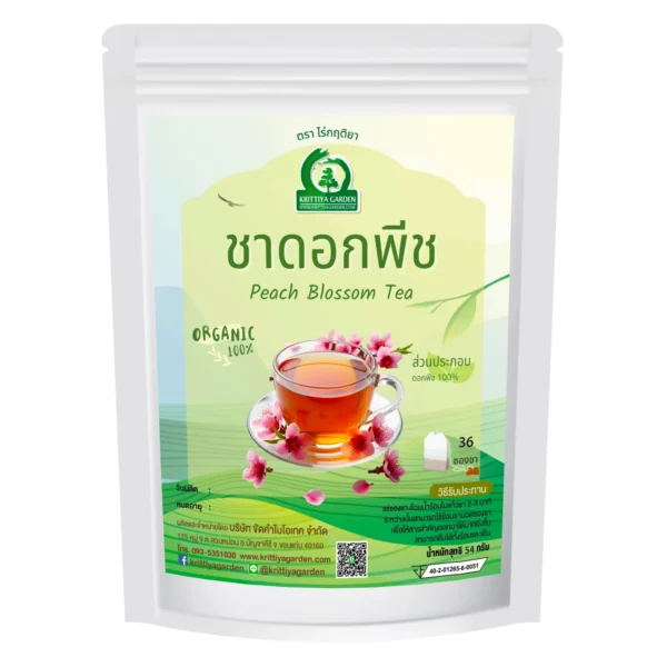 ชาดอกพีช 36 ซองชา