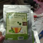 ชาใบหม่อนผสมดอกอัญชัน