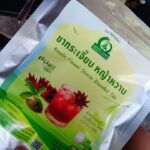 ชากระเจี๊ยบแดงผสมหญ้าหวาน
