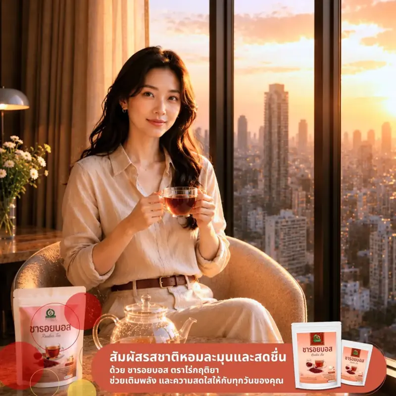 ดื่มชารอยบอส