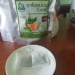 ชาใบหม่อนผสมใบเตย (Mulberry Pandan Blended Leaf Tea)
