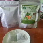 ชาใบหม่อนผสมใบเตย (Mulberry Pandan Blended Leaf Tea)