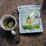 ชาใบหม่อนผสมใบเตย (Mulberry Pandan Blended Leaf Tea)