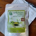 ชาใบหม่อนชาเขียว