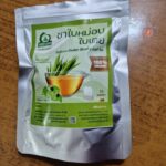 ชาใบหม่อนผสมใบเตย (Mulberry Pandan Blended Leaf Tea)