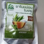 ชาใบหม่อนผสมใบเตย (Mulberry Pandan Blended Leaf Tea)