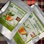 ชาใบหม่อนผสมใบเตย (Mulberry Pandan Blended Leaf Tea)