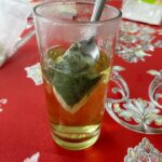 ชาใบหม่อนผสมใบเตย (Mulberry Pandan Blended Leaf Tea)