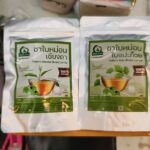 ชาใบหม่อนผสมใบแปะก๊วย