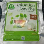 ชาใบหม่อนผสมใบแปะก๊วย