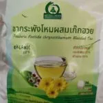 ชากระพังโหมผสมดอกเก๊กฮวย
