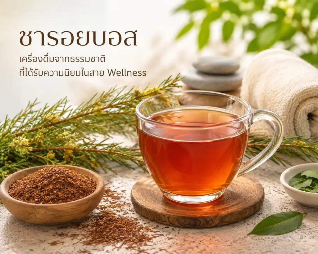ชารอยบอส สำหรับสาย Wellness